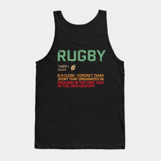 rugby Tank Top